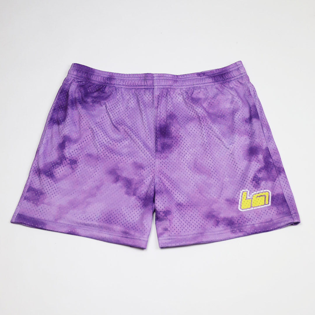BBall Cloud Shorts - Purple – cityfirela