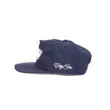 Load image into Gallery viewer, LA Unstructured 5 Panel Hat - Navy / White
